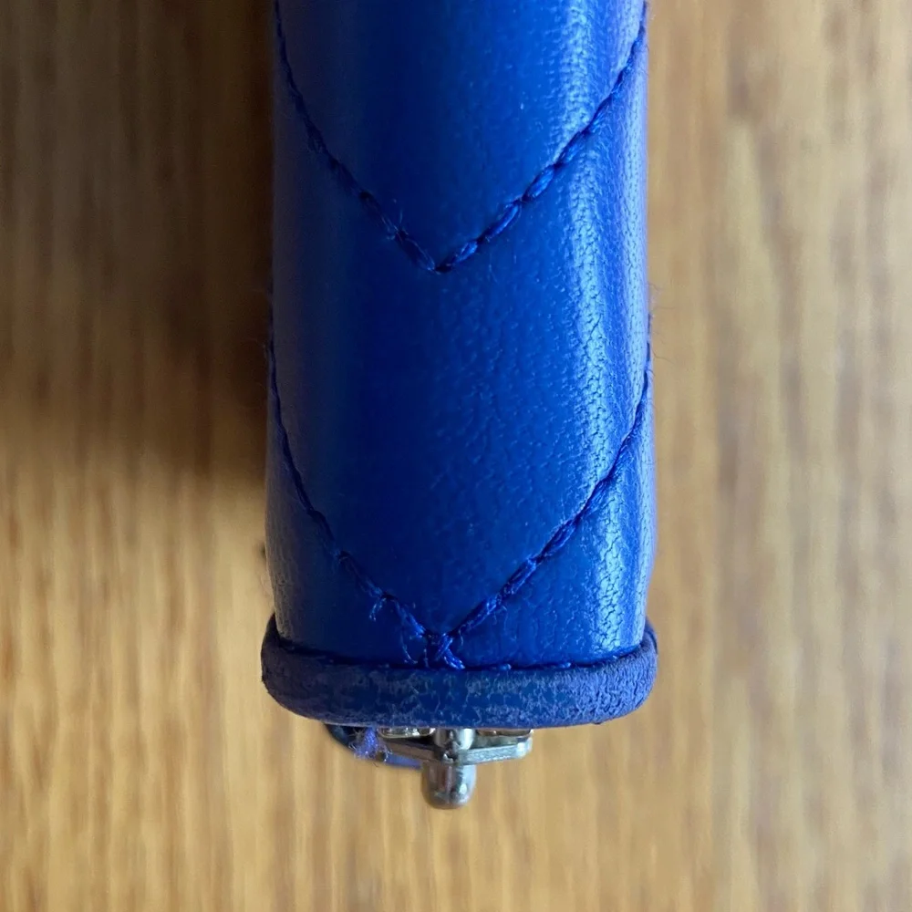 TORY BURCH 💙 Alexa Continental zip wallet in blue leather💙😊 - Picture 4 of 5